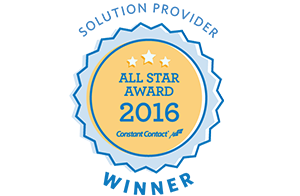Constant Contact All Star Award Winner 2016